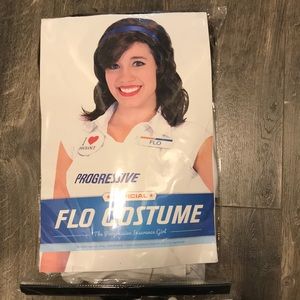 Flo from progressive Halloween costume